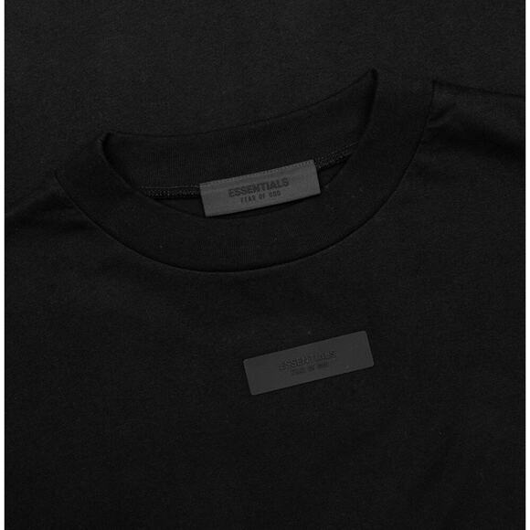 Fear of God Essentials Short Sleeve Tee - BLACK*SIZE MEDIUM*OVERSIZED* - Picture 3 of 5